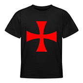 Abbigliamento con la croce dei Templari