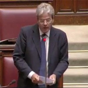 Paolo Gentiloni Presidente del Consiglio