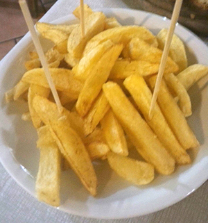 Patate fritte della Vecchia Botte di Ragalna (CT)